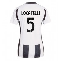 Maglie da calcio Juventus Manuel Locatelli #5 Prima Maglia Femminile 2024-25 Manica Corta